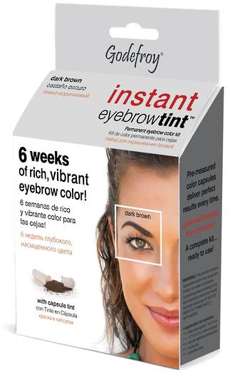 Godefroy Instant Eyebrow Tint - Dark Brown