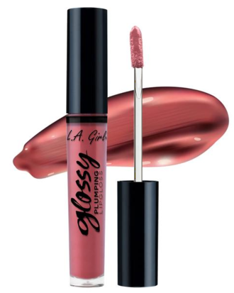 LA Girl Glossy Plumping Lipgloss - Pink Up