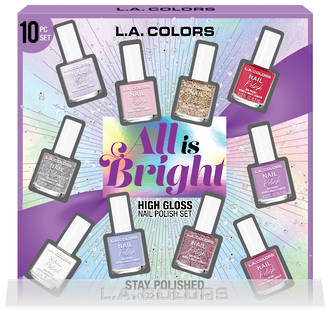 L.A. Colors - Nail Polish Gift Set Display - 4pcs