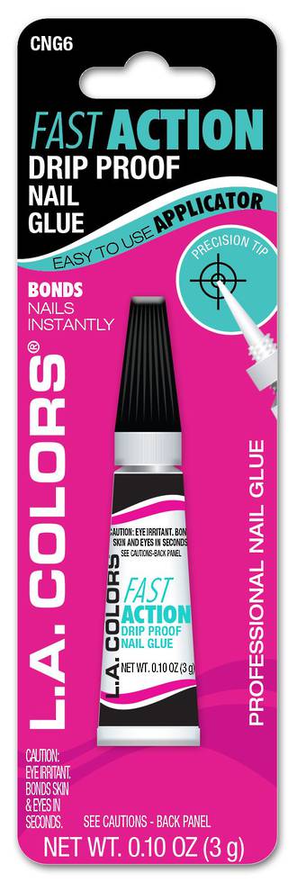 LA Colors Drip Proof Nail Glue - Clear