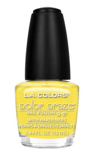 LA Colors Color Craze Nail Polish Sunshine