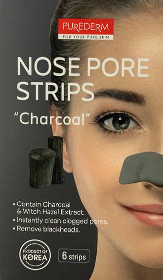 BC Purederm Nose Pore Strips - Charcoal
