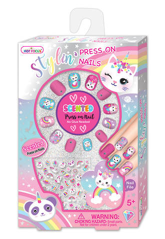 Stylin' Press On Nails - Cats