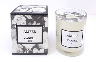 Scented Candle 200g – Amber
