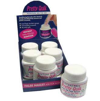 Pretty Quik Nail Polish Remover Acetone Free