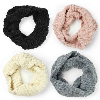 Britt's Knits Beyond Soft Chenille Infinity Scarf Pack - 12pcs