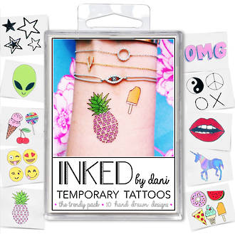 Inked Temporary Tattoos - Trendy Pack