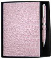 Croc style Notebook with Pen Set