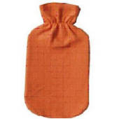 Children's Fleece Hot Water Bottle Cover - Orange