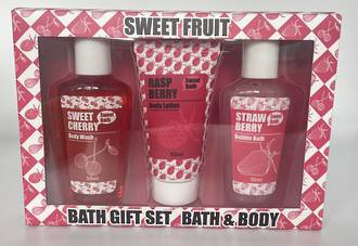 Sweet Fruit - Bath & Body 3 pcs Gift Set