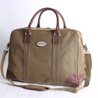 Travel Bag Two Tone with Handle