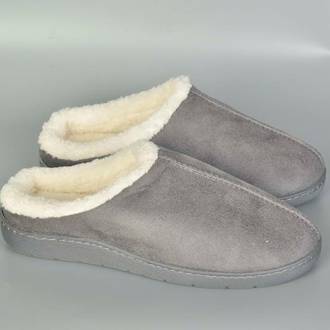 Womens Slippers Grey XSmall (Size 5-6)