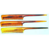 Comb Tortoise Shell - Tail Comb 8"