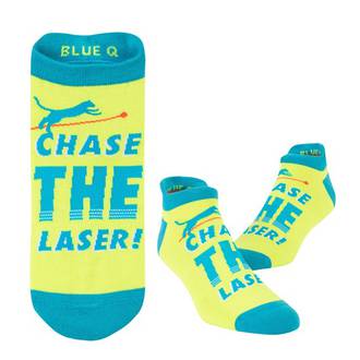 Sneaker Socks - Chase the Laser