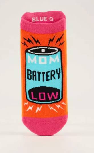 Sneaker Socks - Mom Battery