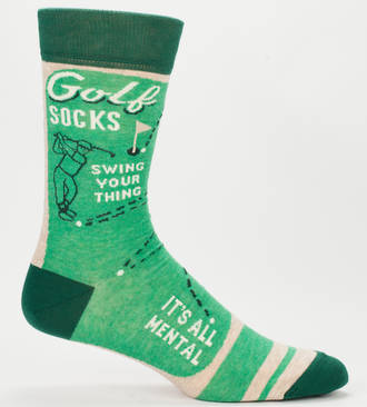 Blue Q Men's Socks - Golf Socks
