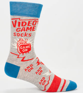 Blue Q Men's Socks - Video Game Socks