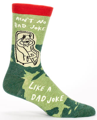 Blue Q Men's Socks - Dad Joke