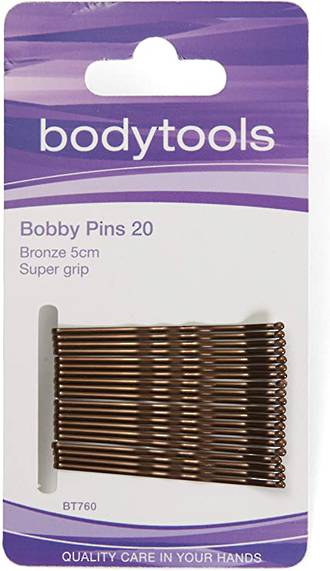 Bobby Pins Bronze 5cm - Card 20