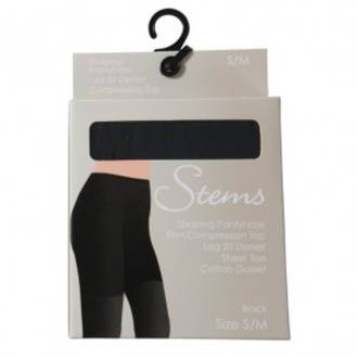 Stems Shaping Pantyhose Black - Small/Medium