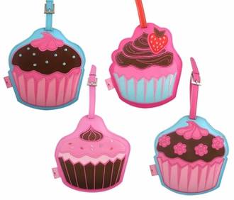 Fluff Luggage Tags - Fluff Cakes (Pack 4)