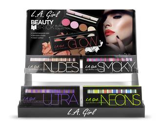 LA Girl Beauty Brick Eyeshadow Display - 48pcs
