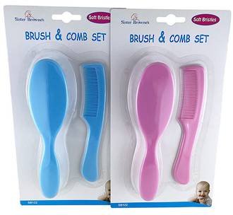 SB Children's Brush & Comb Set Hangsell