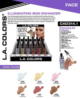 LA Colors - Illuminating Skin Enhancer Display