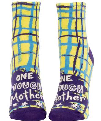 Blue Q Ankle Socks - One Tough Mother