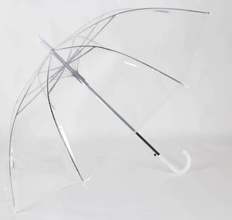 Auto Open Umbrella 23'' - Transparent