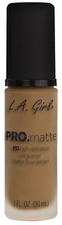 LA Girl Pro Matte Foundation - Caramel