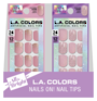 L.A. Colors - Nails On! Holiday Stocking Stuffer Display - 12pcs