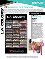 LA Colors I Heart Makeup 3ft Floor Display