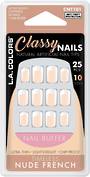 LA Colors 25pc Artificial Nails - Timeless Nude