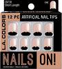 LA Colors Artificial Nail Tips - Chic