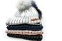 Britt's Knits Glacier Knit Pom Hat Pack - 24pcs