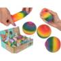 Squeeze Anti Stress Ball Rainbow Disp - 12pcs