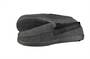 Mens Slippers Charcoal with Back Extra Large (Size 13-14)