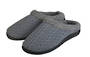 Mens Slippers Grey and Blue Large (Size 11-12)