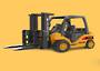 Forklift Friction Construction Truck display - 10 pcs