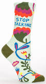 Blue Q Socks - Stop Talking