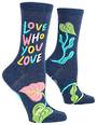 Blue Q Socks - Love Who You Love
