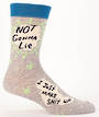 Blue Q Men's Socks - Not Gonna Lie