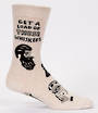 Blue Q Men's Socks - Whiskers
