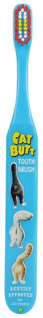 Blue Q Toothbrush - Cat Butt