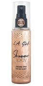 LA Girl Shimmer Spray Rose Gold 80ml