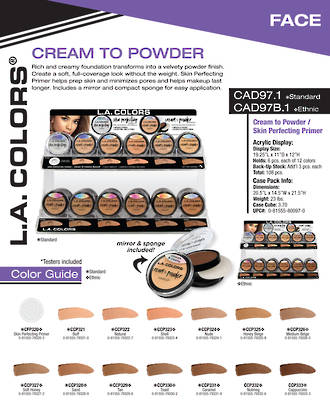 L.A. COLORS Cream To Powder Foundation