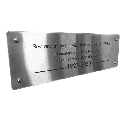 Stainless Steel Plaque image 0