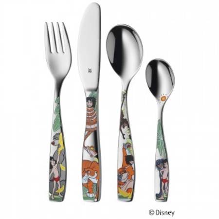 "Jungle Book" 4pce Childs Cutlery Set