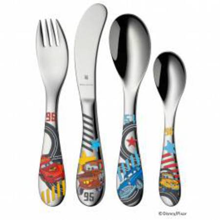 "Cars 2" 4pce Childs Cutlery Set
